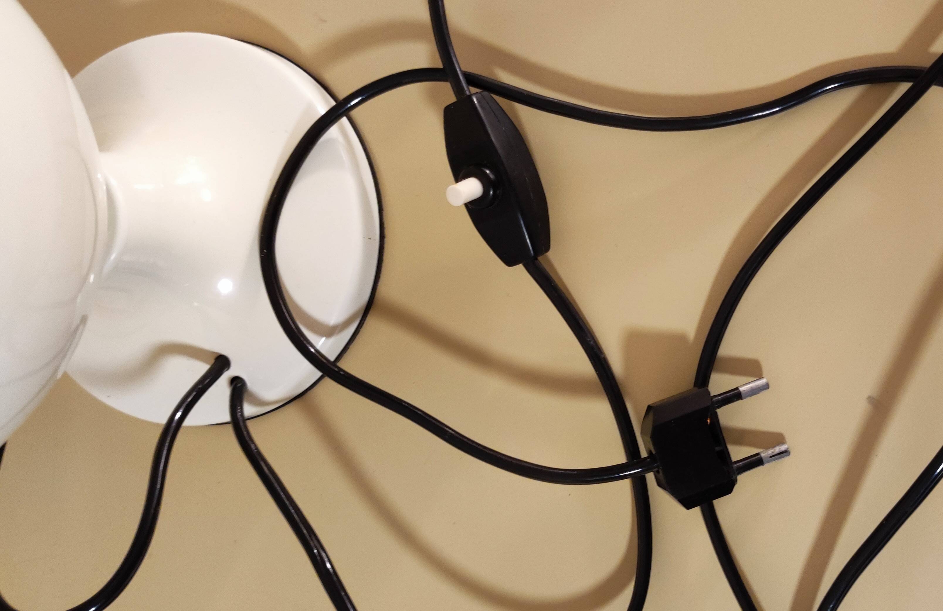 Lampe eyeball pied tulipe 1970