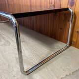 Laccio coffee table by Marcel Breuer, Gavina edition, 1950/60 (label)