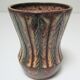 Vase accolay ceramic plant decoration signed