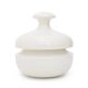 White ceramic vase with lid by Enzo Bioli for Il Picchio, 1970s