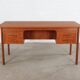 Danish teak desk by Imha Møbler Danish design