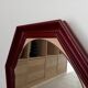 Miroir octogonale art déco en bois massif