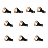 Lot de 10 appliques murales des années 1950-60