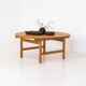 Table basse en chêne par Hans J. Wegner pour PP Møbler