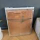 Antique mirror with painted wooden frame
