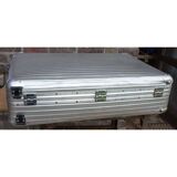 Cheney England aluminum suitcase