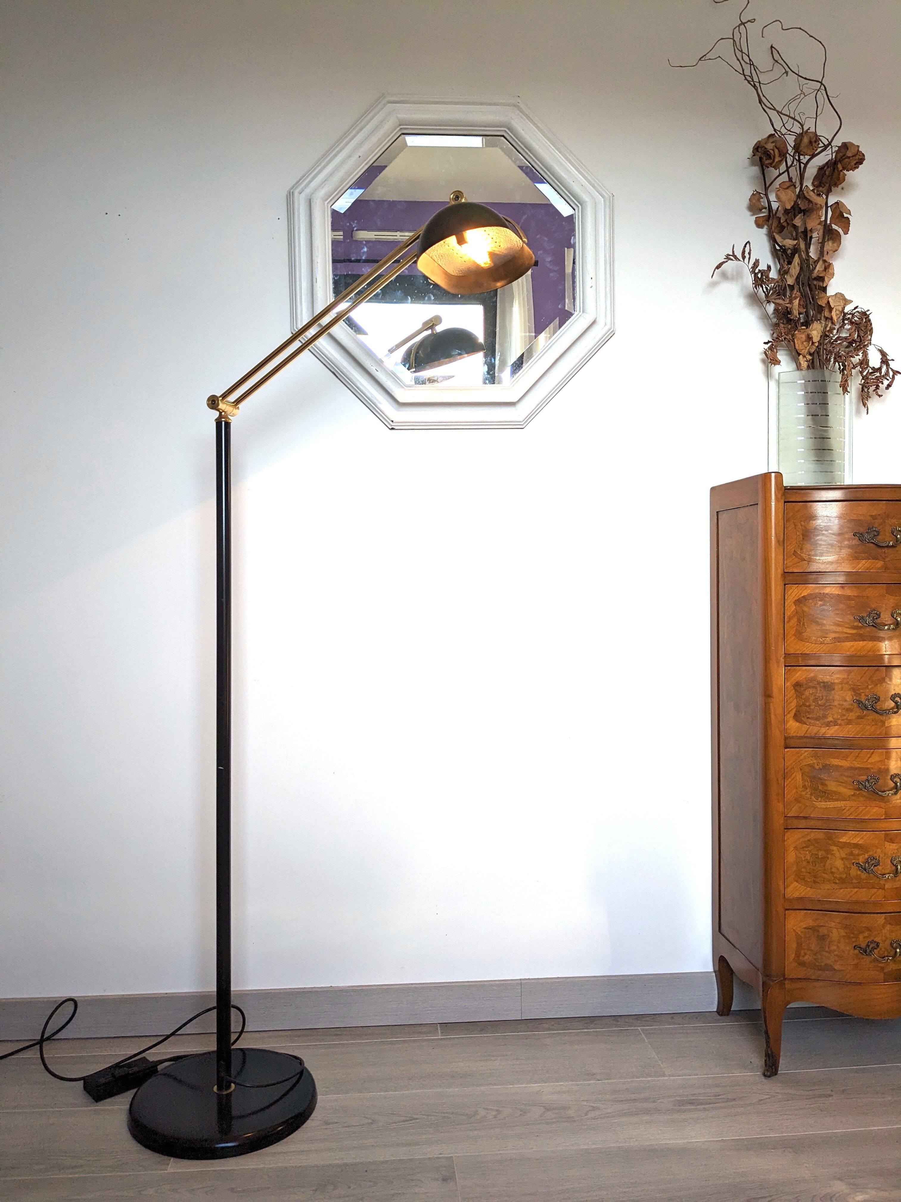 Vintage halogen floor lamp by Relux Milano