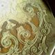 Venetian gilded wooden tray