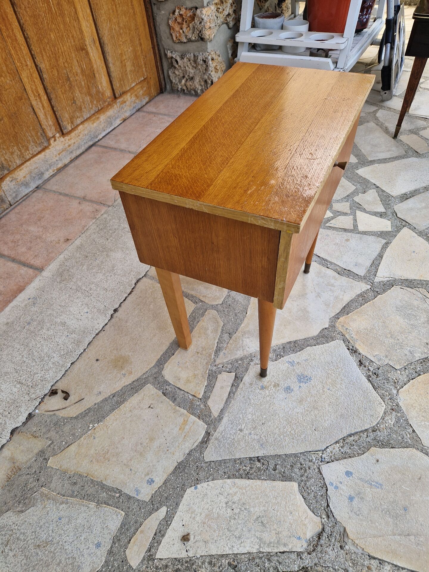 Table de chevet scandinave vintage