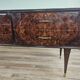 Mid Century 70's Chest of Drawers with Glass Top