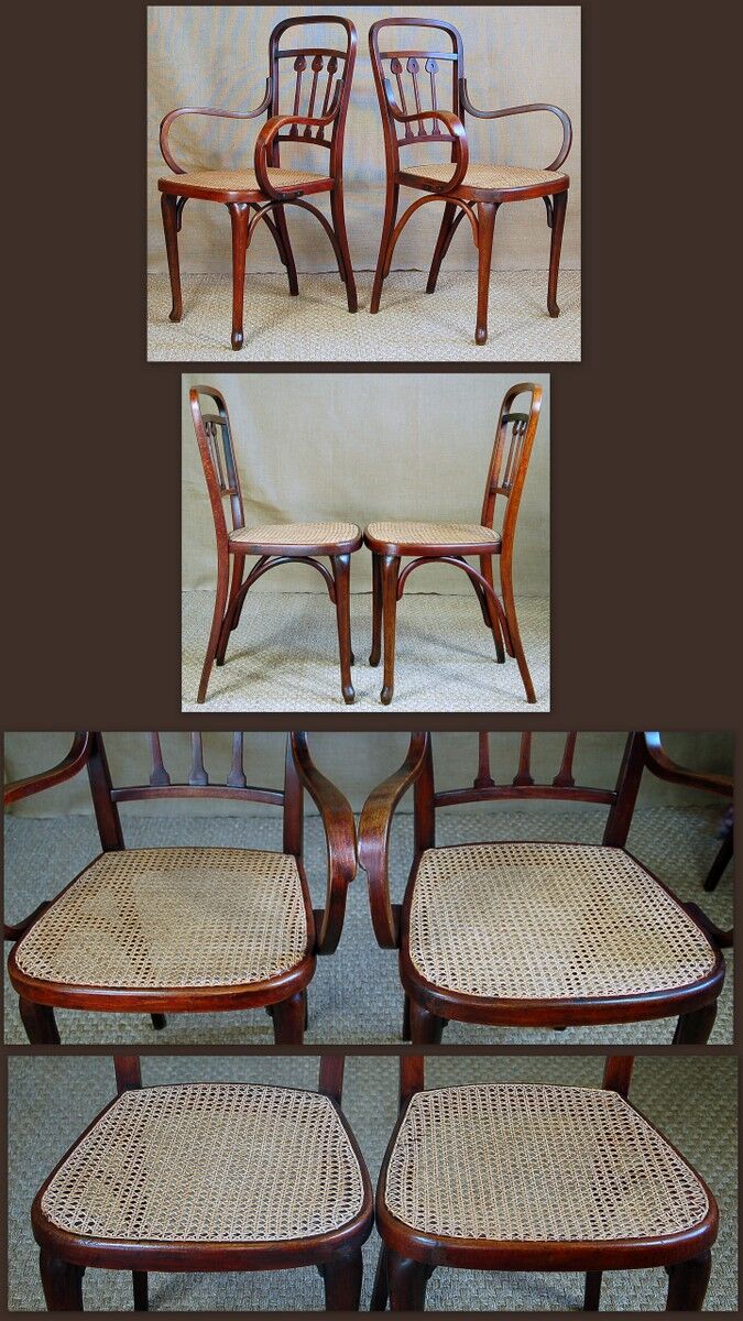 Ensemble Thonet viennese secession early 20th century