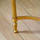 Table low marble brass 60's neoclassical style