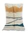 Colorful handmade Berber wool rug