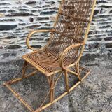 Rattan rocking chair