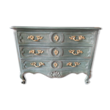 Louis xv style patinated chest of drawers