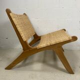 Rattan lounge chair