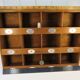 Cabinet with workshop lockers, restored / restyled hotel furniture style