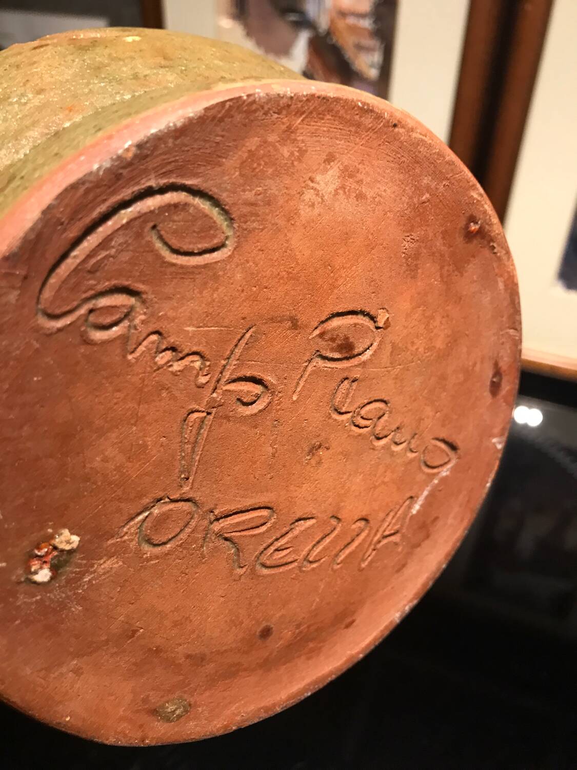 Art brut pitcher Campo Piano Orezza