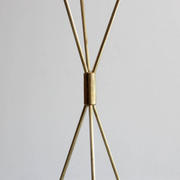 Tripod italian white lamppost