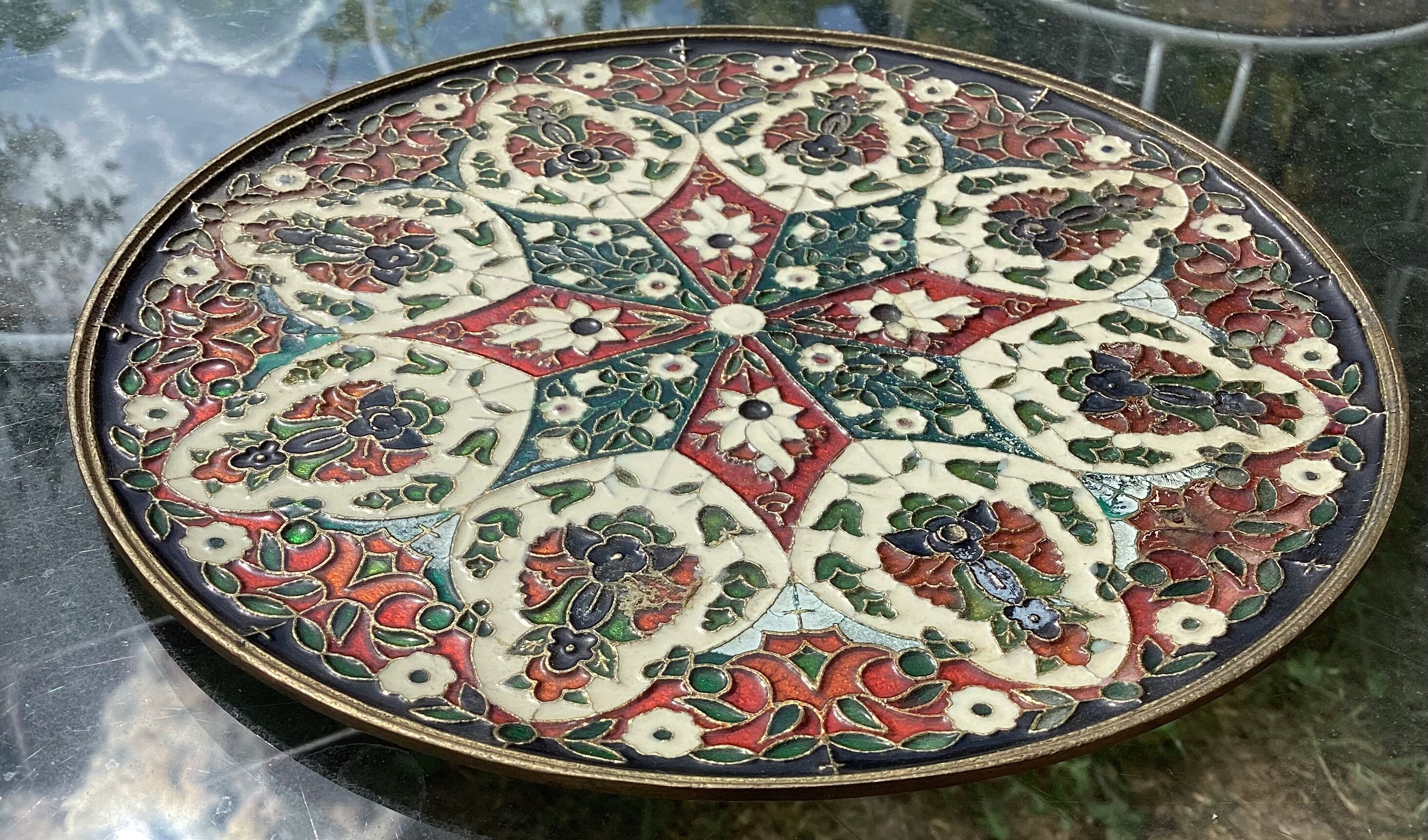 Vintage brass decoration