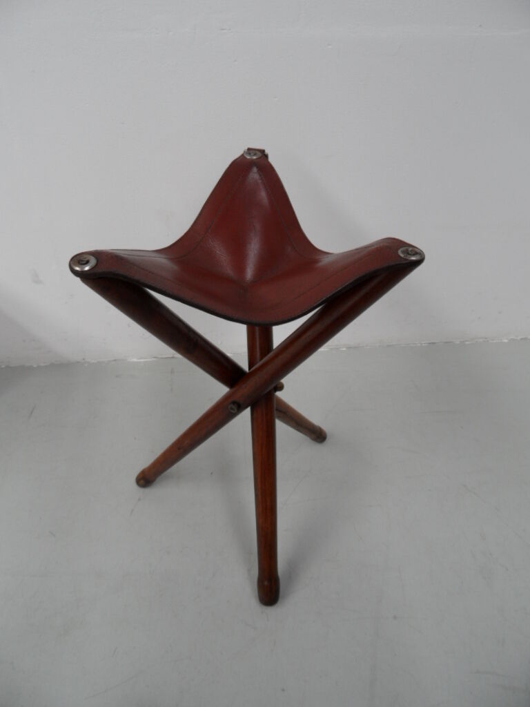 Vintage foldable country stool