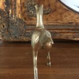 Brass horse