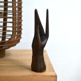 Main baguier en bois