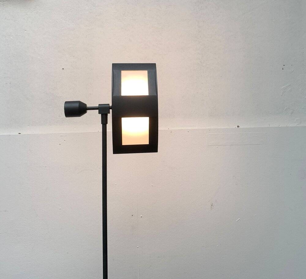 Italian postmodern tripod floor lamp by Lucitalia, 1980s.
