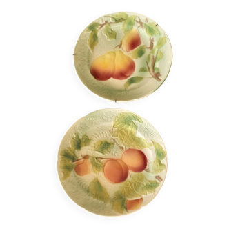 2 assiettes Saint Clément