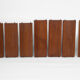 String wall shelf in teak by Kajsa and Nils Strinning danish 60s