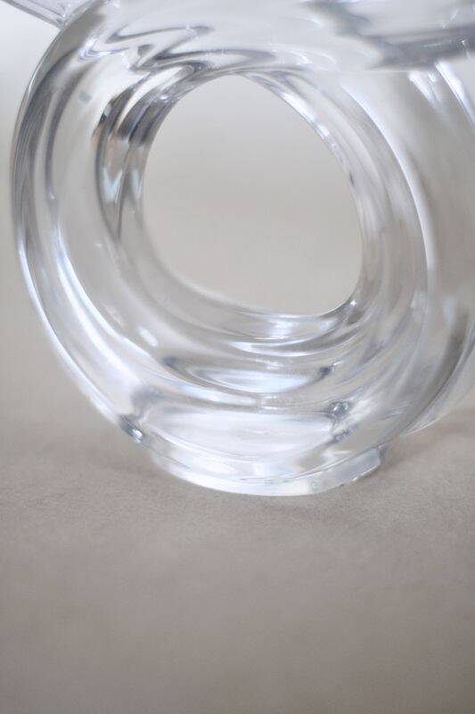 Vannes crystal candle holder