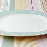 Plat de service ovale Villeroy & Boch vert celadon