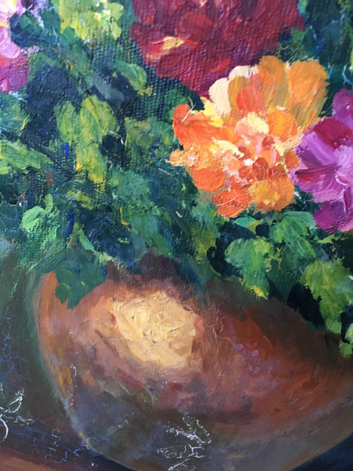 Still life with carnations