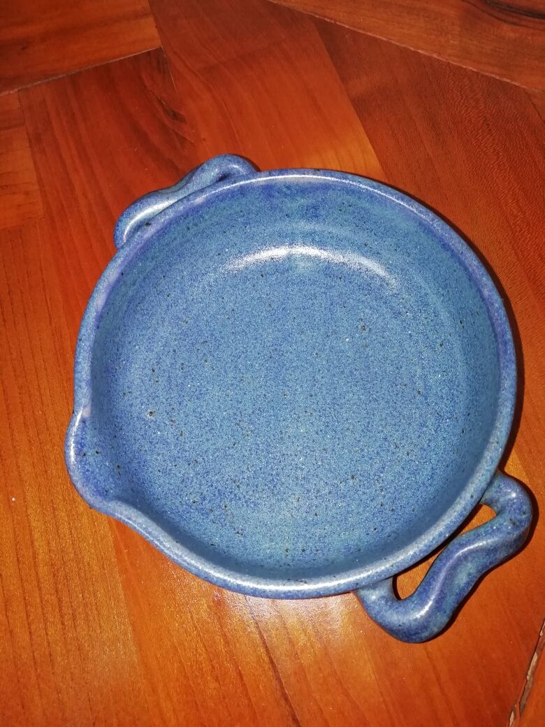 small individual ceramic dish