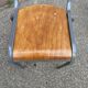Pair of Mullca Delagrave School chairs 1960s