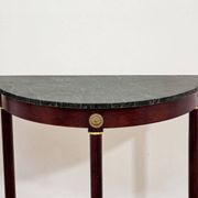 Pair of Empire half-moon pedestals