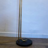 Halogene lampadaire in laiton 1970