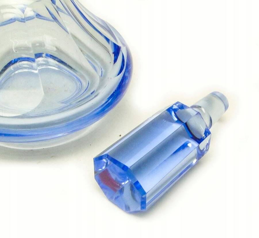Art Deco carafe from Moser, Czechoslovakia, 1930s