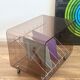 Coffee table / Hi-fi vinyl unit Michel Dumas