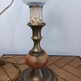Art Deco brass lamp