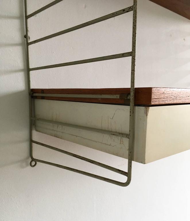 Nils Nisse Strinning for String Furniture shelf 1960 s