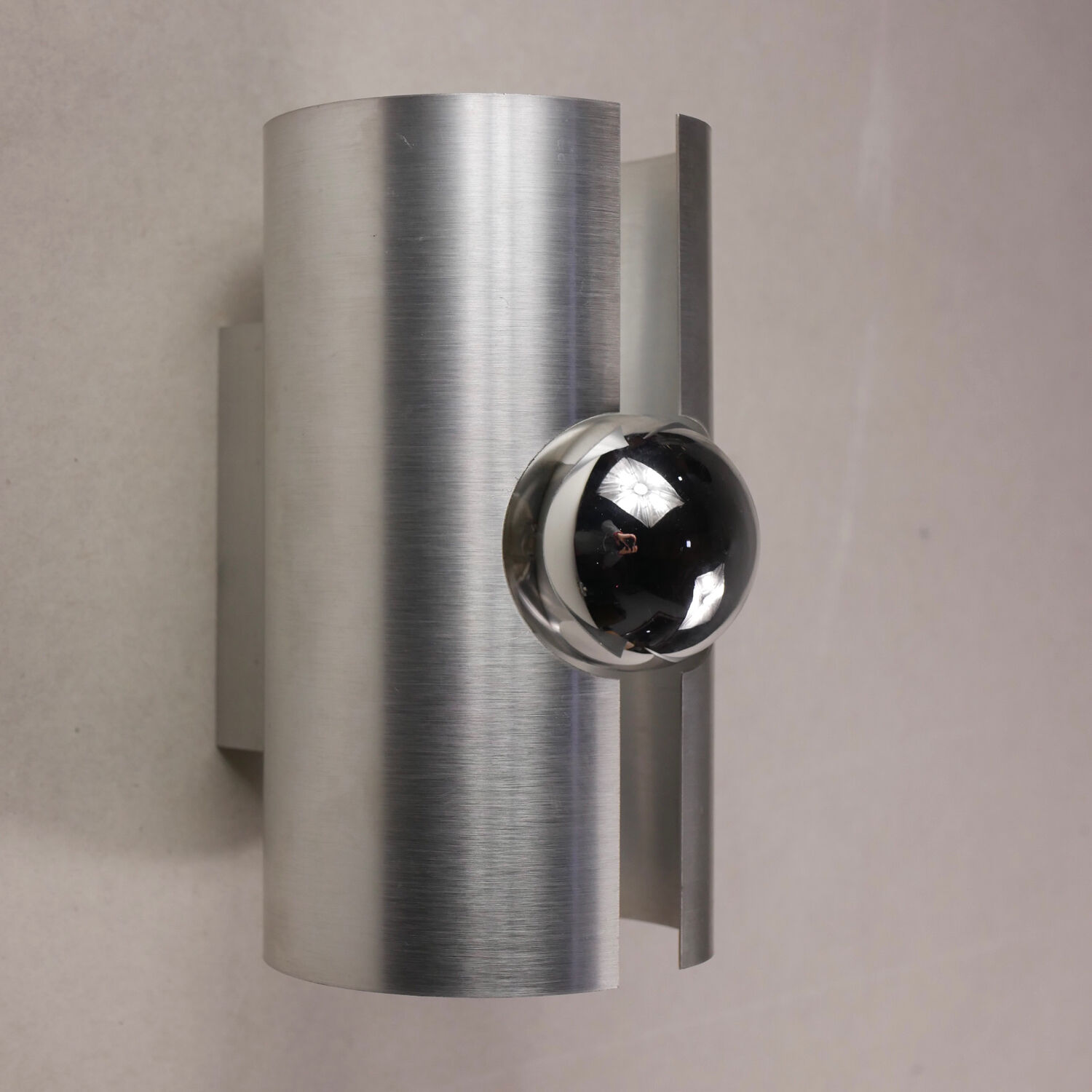 Chrome wall lamp 70s