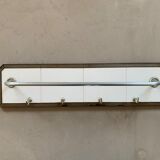 Antique tiled tea towel holder