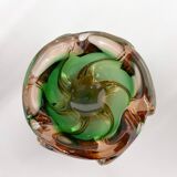 Bohemian Art Glass Bowl/Ashtray by Josef Hospodka, 1960's