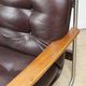 Vintage Bauhaus style armchair in leatherette and metal, 1970