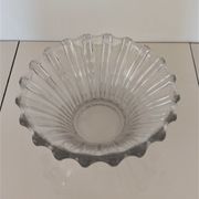 1950s crystal fruit bowl