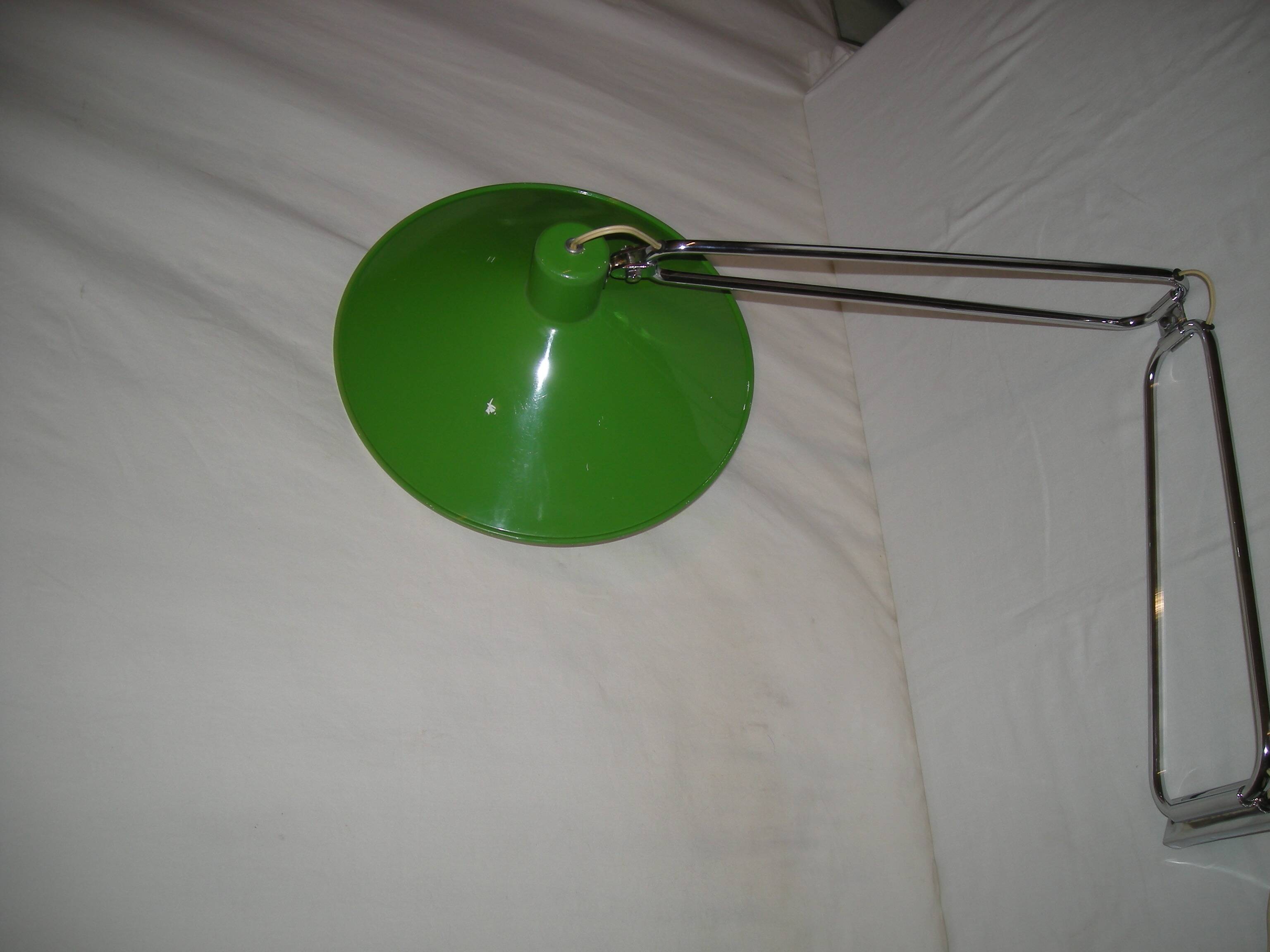 Articulated arm wall lamp from the 60s