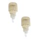 Set of Two Venetian "Quadriedro" Twist Murano Glass Wall Sconces