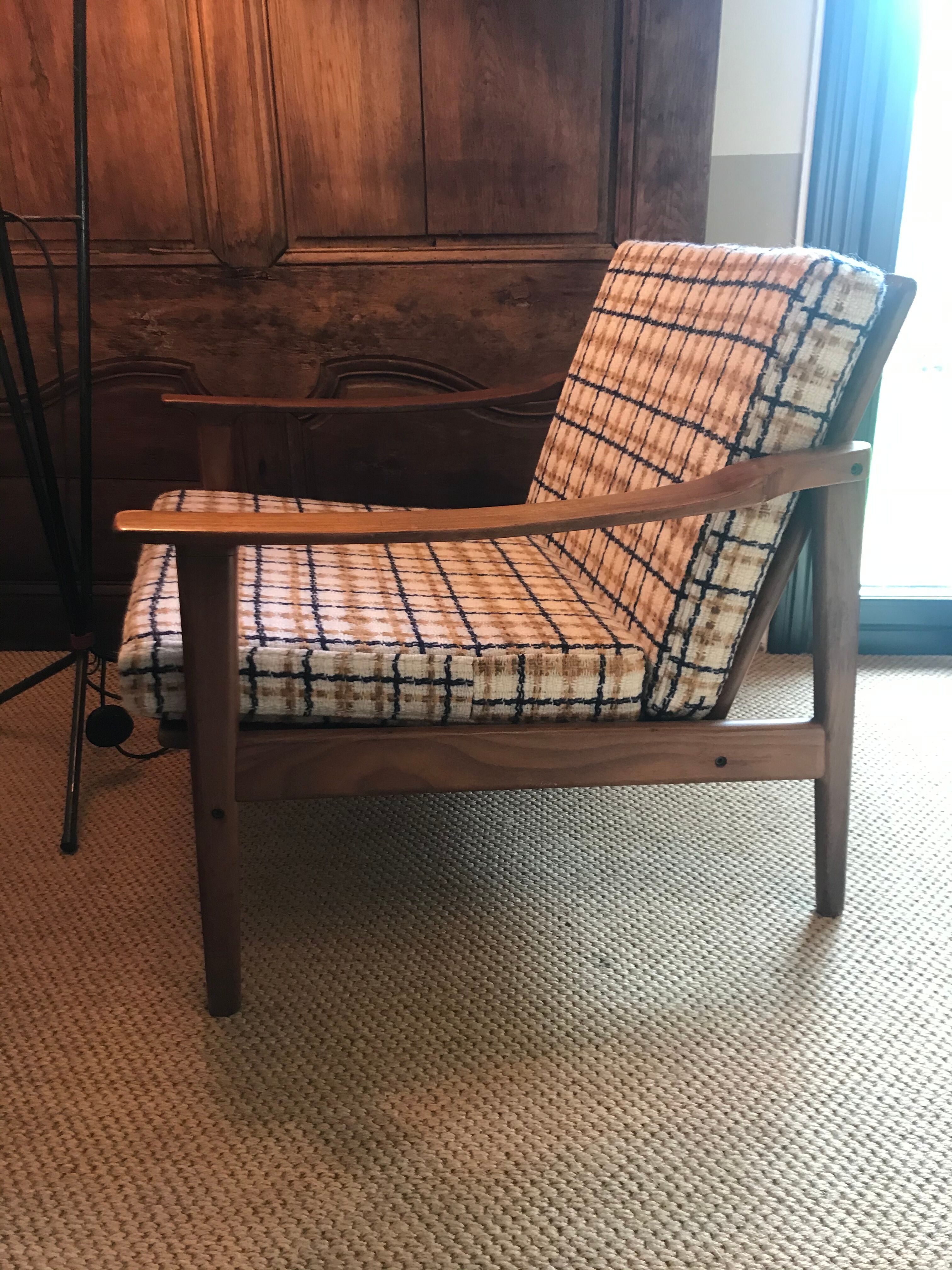 Scandinavian armchair 1960