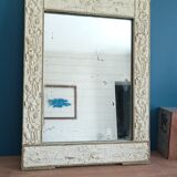 Wooden mirror 46x91cm